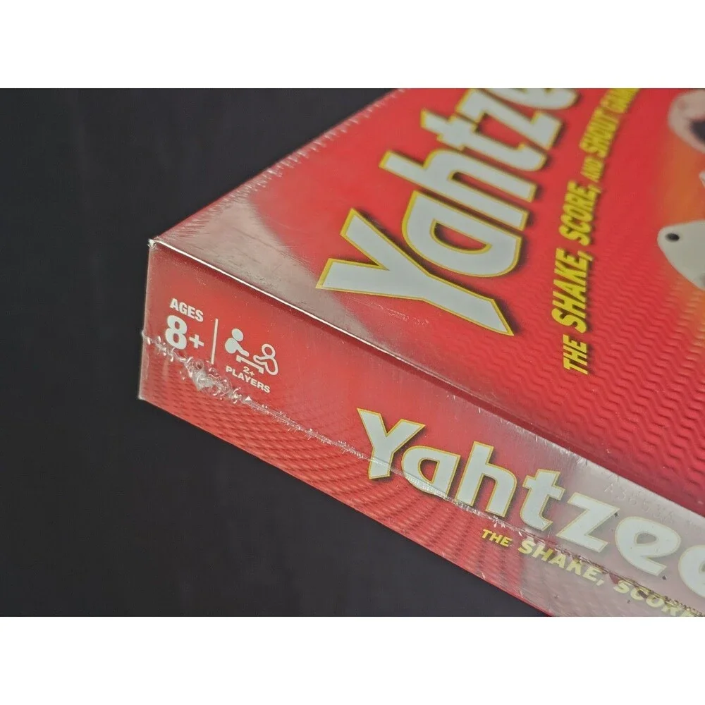 Hasbro Gaming Yahtzee Classic Dice Game Red Multicolor New Sealed (2 Available)